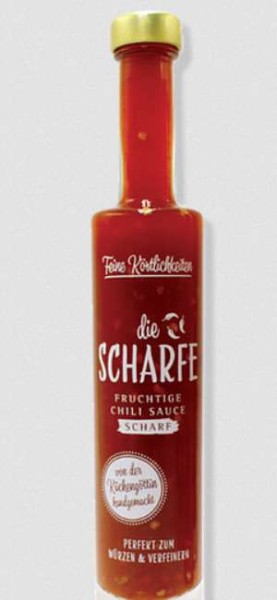 DIE SCHARFE: fruchtig scharfe Chili Sauce